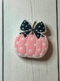 "Polka Dot Pumpkin" Focal Bead