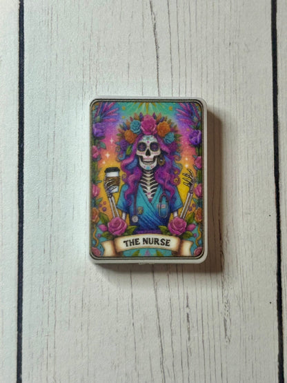 Tarot Card 8 Focal Bead