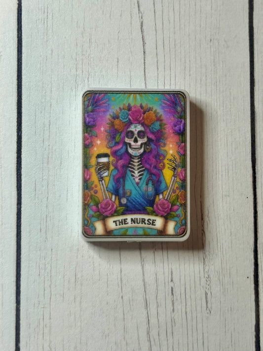 Tarot Card 8 Focal Bead