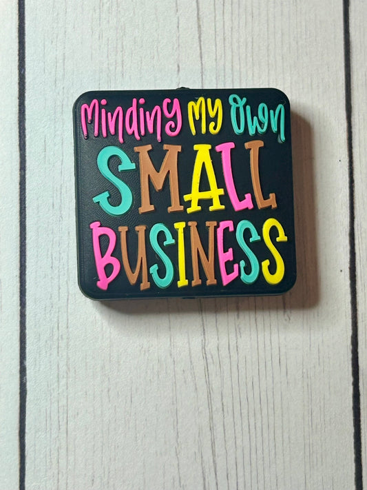 "Minding My Own Small Business" Focal Bead