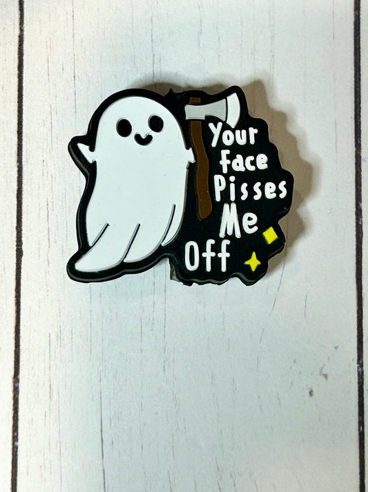 "Your Face Pisses Me Off" Focal Bead