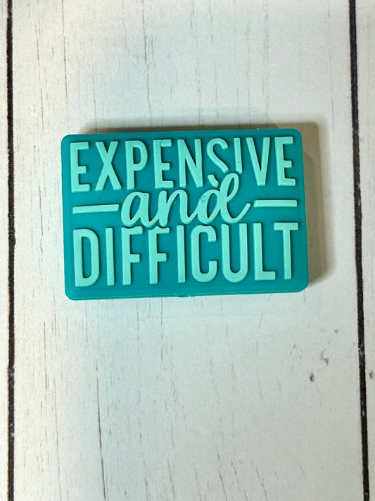 "Expensive and Difficult" Focal Bead