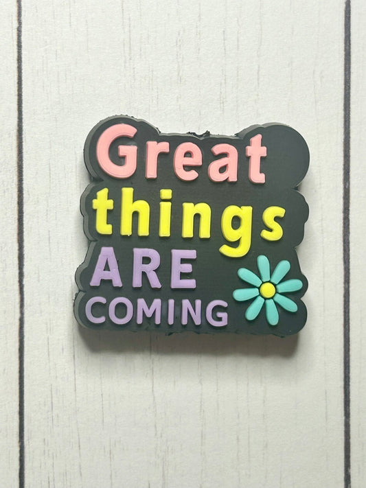 "Great Things Are Coming" Focal Bead