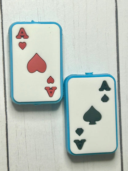 Ace Card Focal Bead