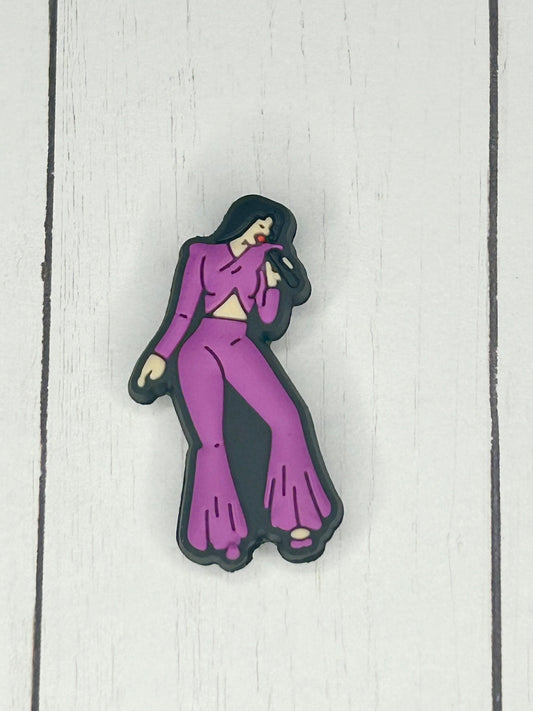 Selena Purple Focal Bead