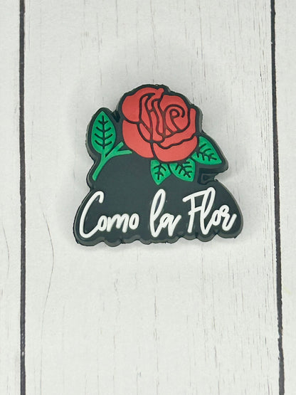 "Como La Flor" Focal Bead