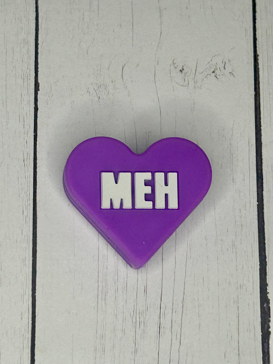"Meh" Focal Bead