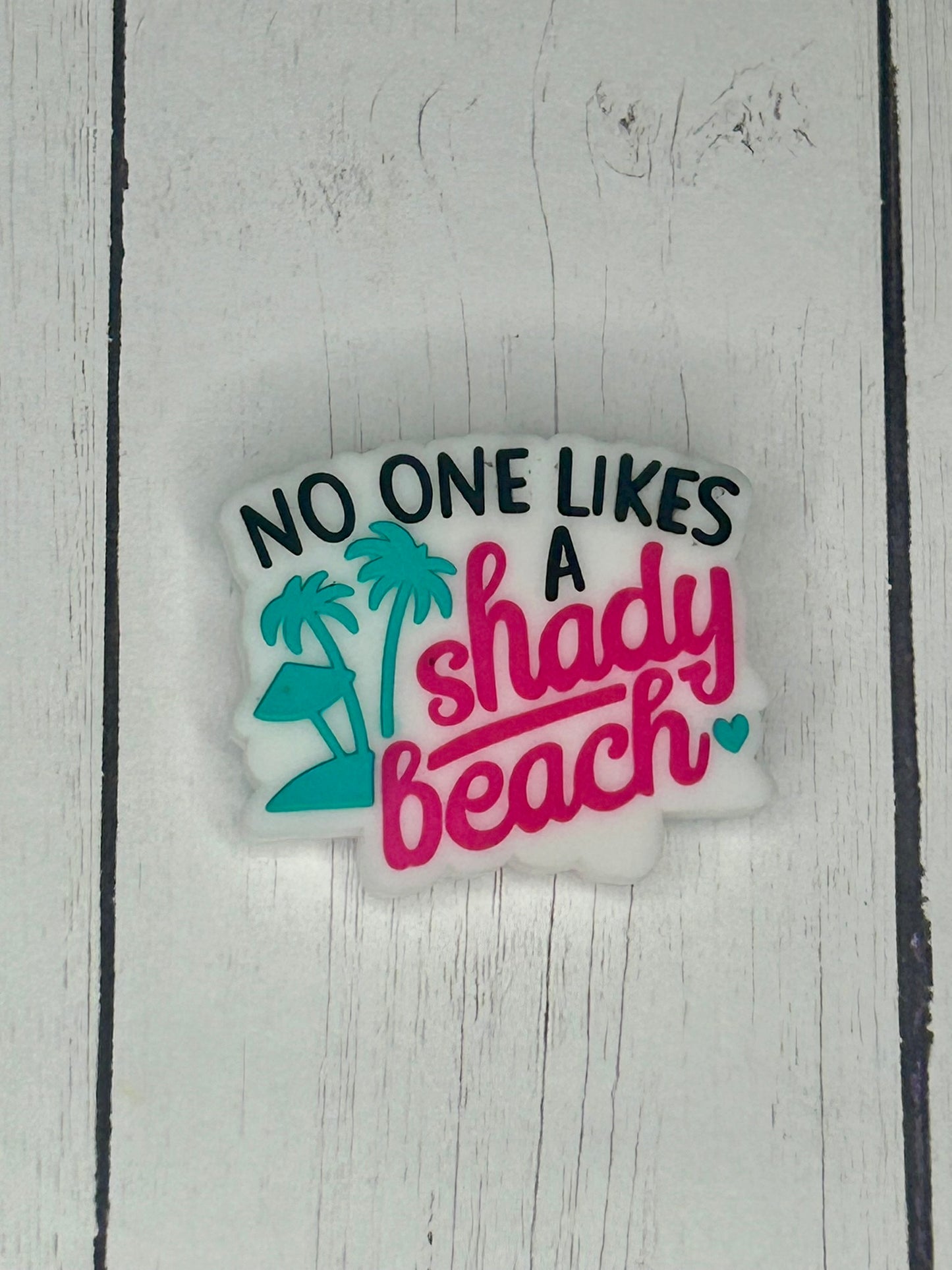 "No One Likes A Shady Beach" Focal Bead