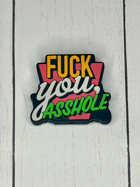 "Fuck You, Asshole" Focal Bead