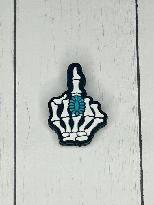 Middle Finger Focal Bead