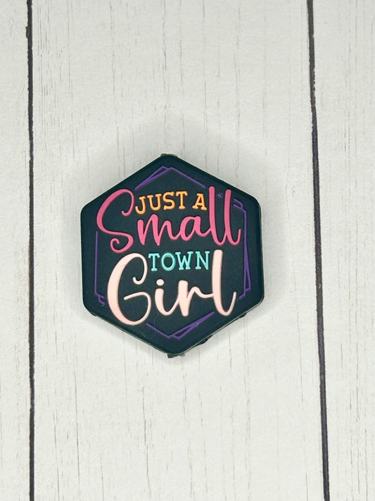 "Just A Small Town Girl" Focal Bead