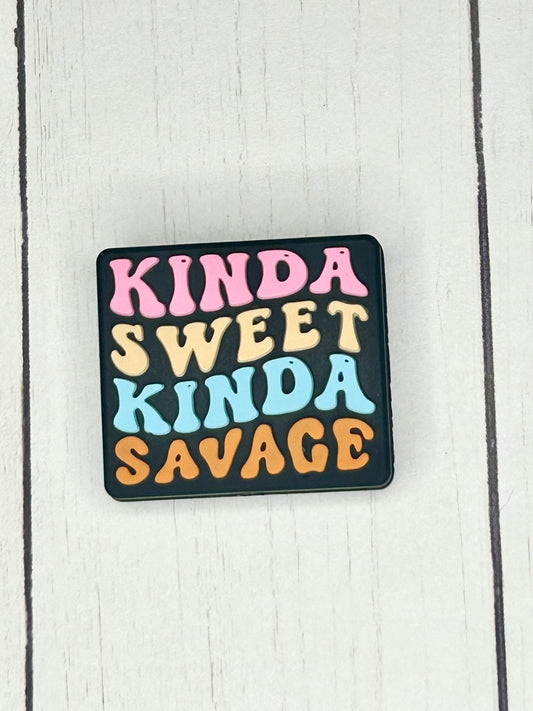 "Kinda Sweet, Kinda Savage" Focal Bead