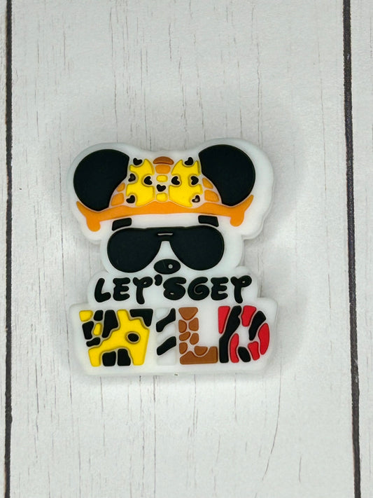 "Let's Get Wild" Focal Bead