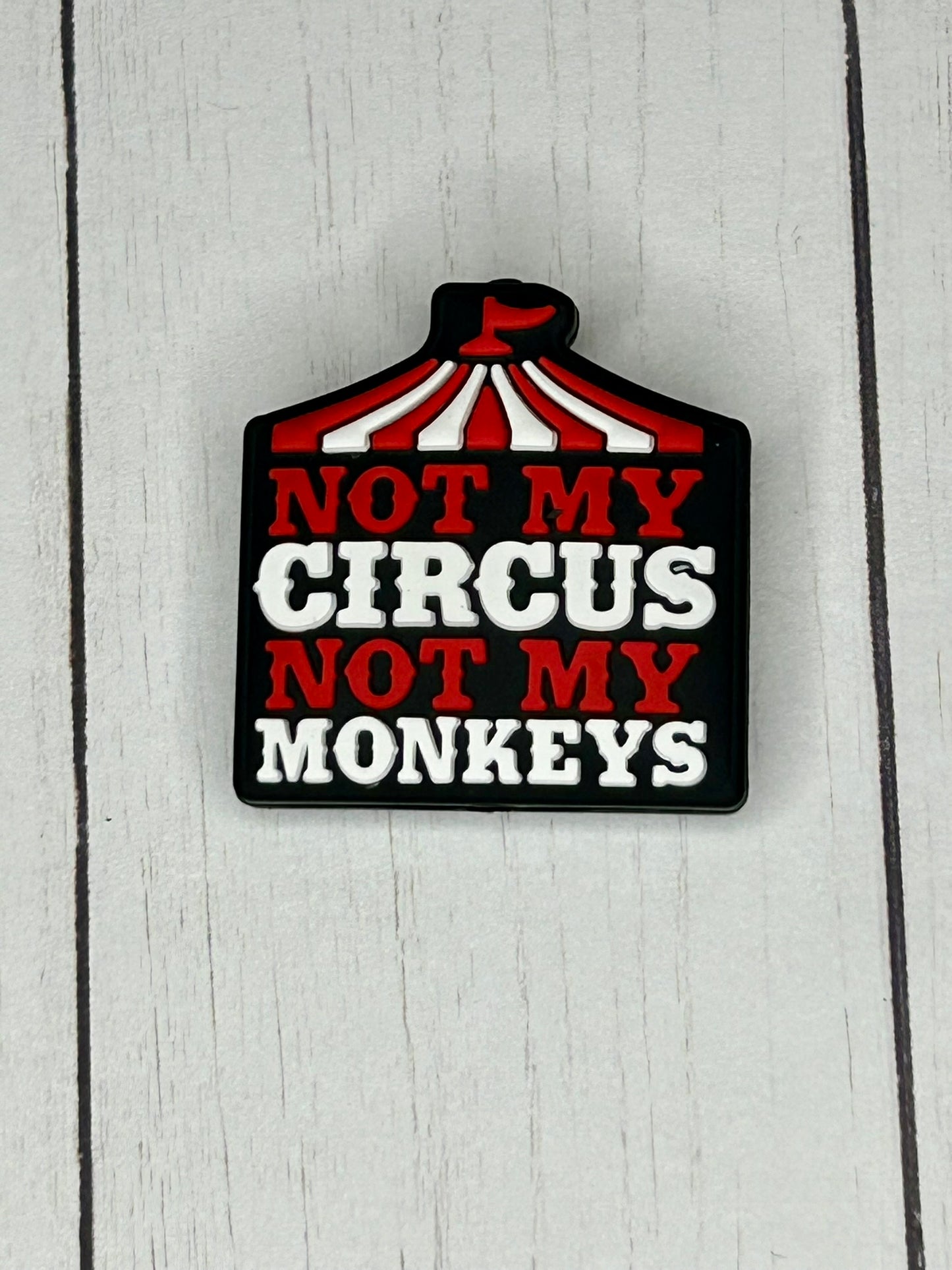 "Not My Circus, Not My Monkeys" Focal Bead