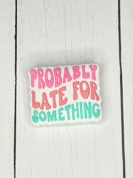 "Probably Late For Something" Focal Bead