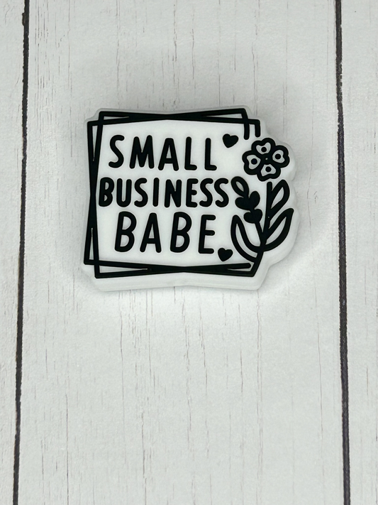 "Small Business Babe" Focal Bead