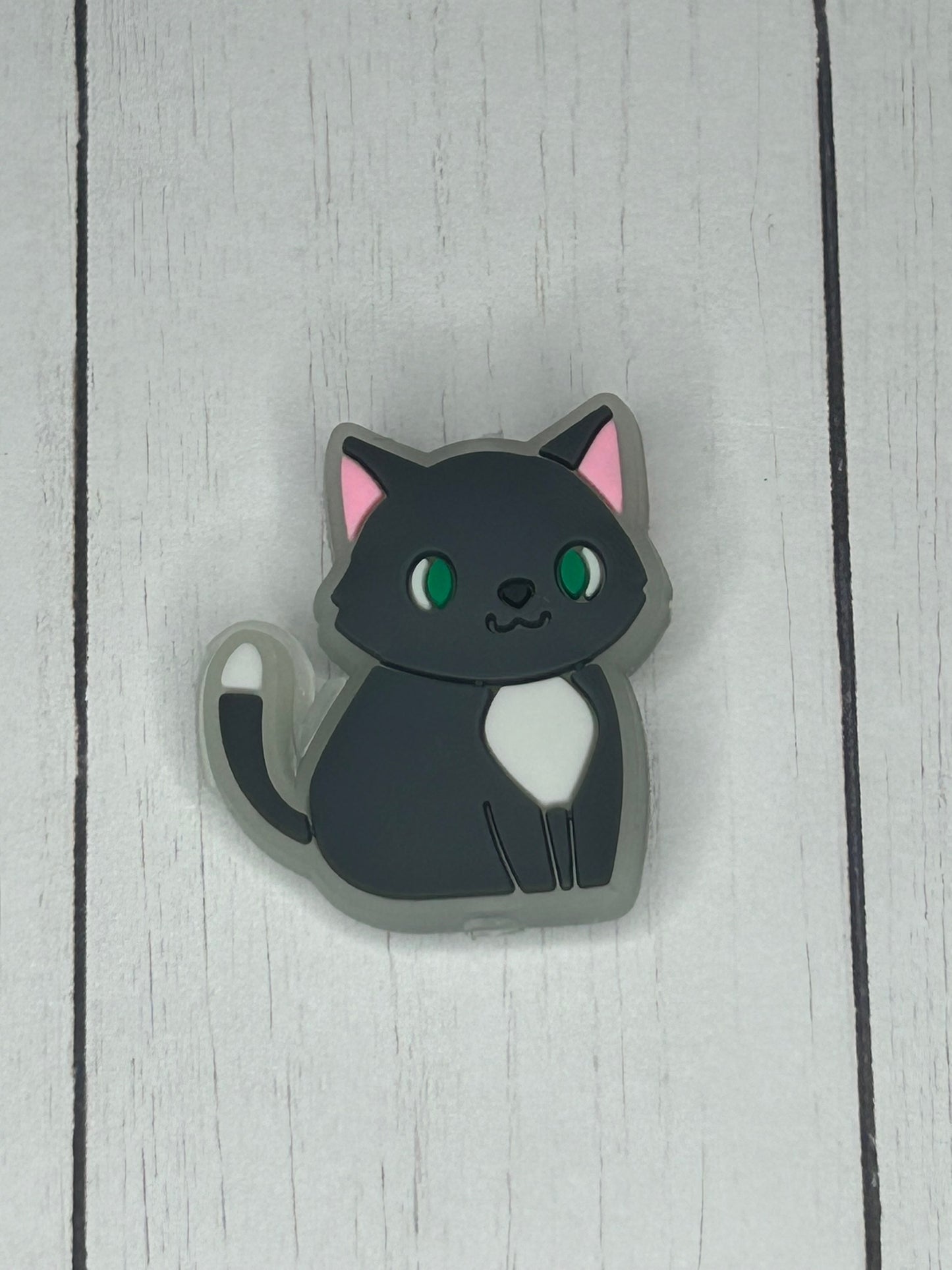 Black Cat Glow Focal Bead