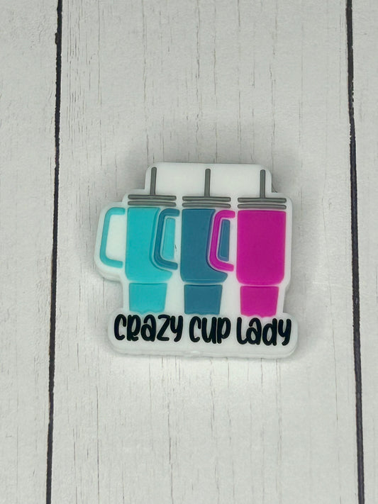 "Crazy Cup Lady" Focal Bead