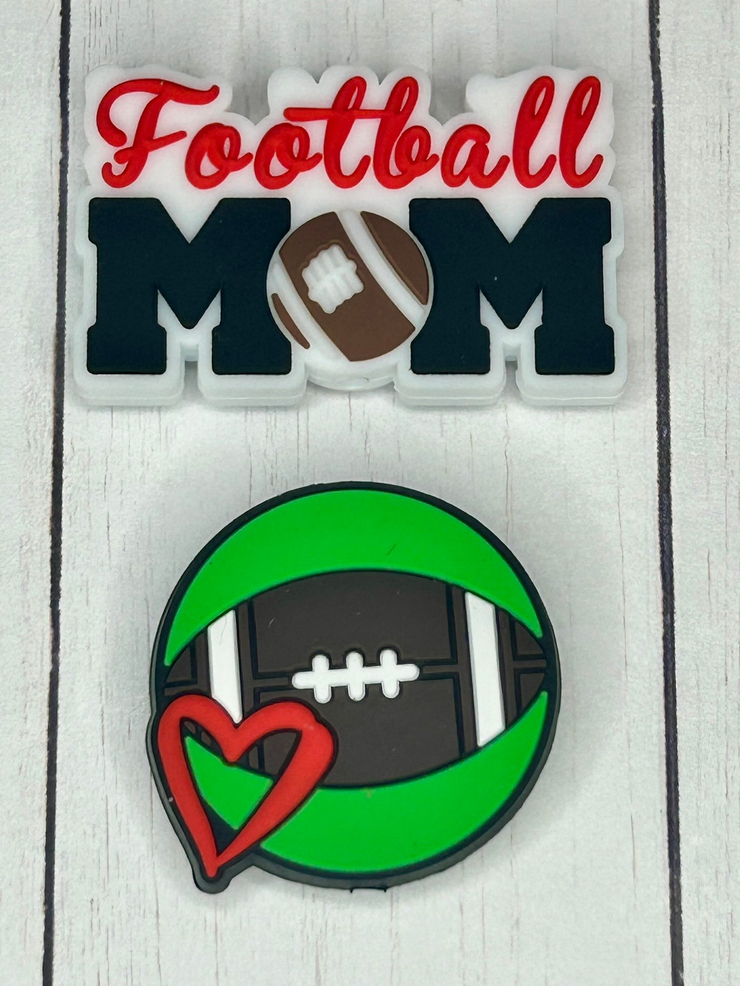 Football Mom 2.0 Focal Bead