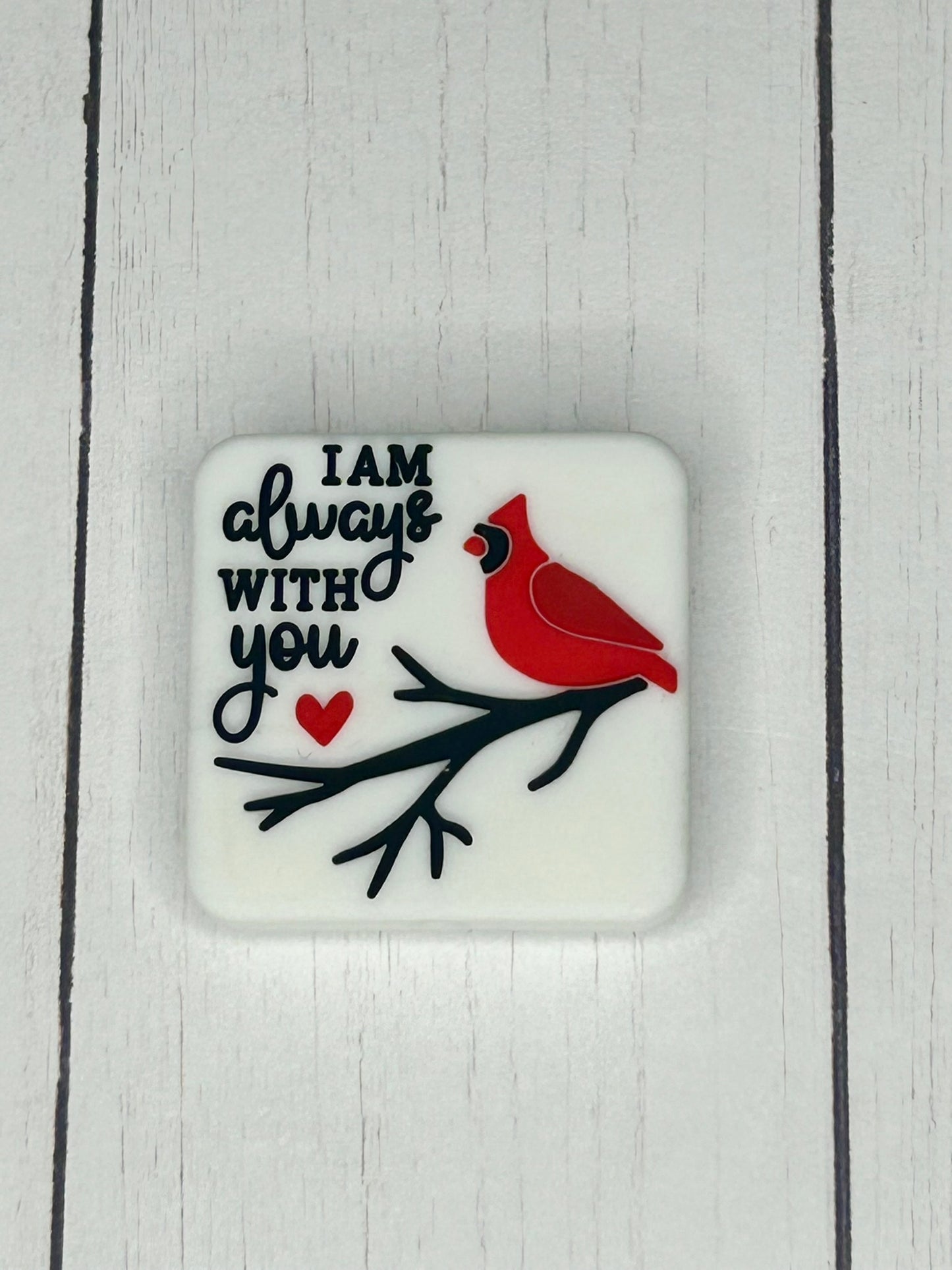 "I Am Always With You" Focal Bead