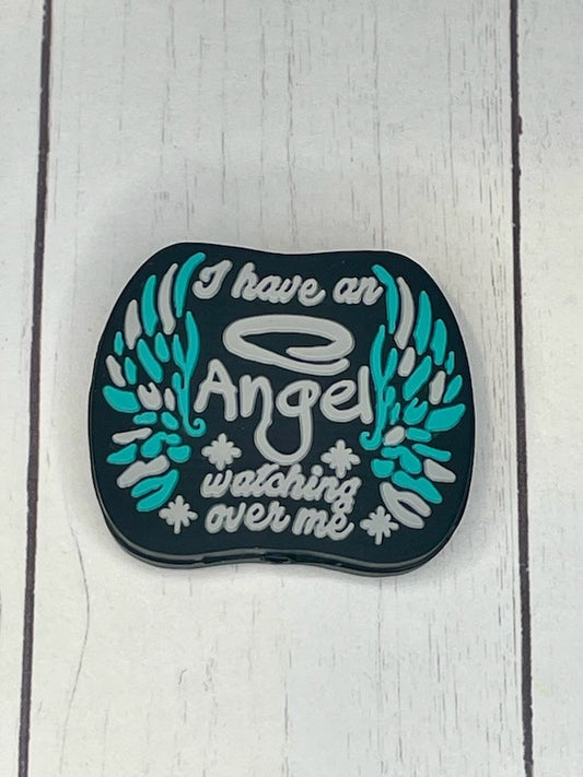 "I Have An Angel Watching Over Me" Focal Bead