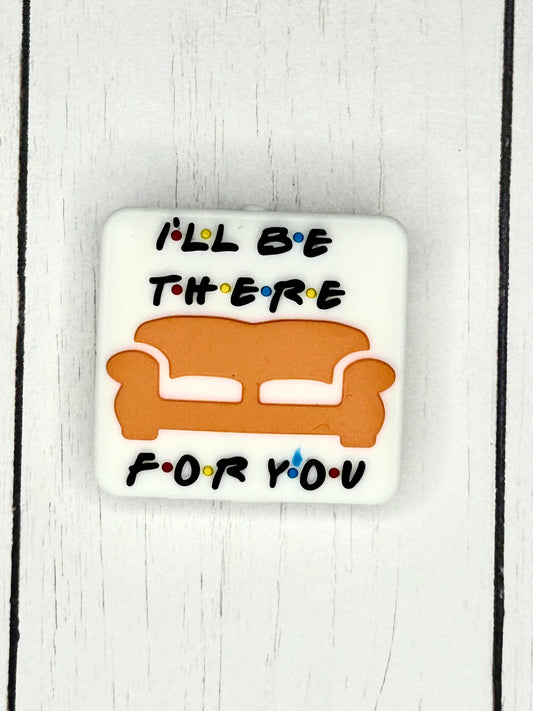 "I'll Be There For You" Focal Bead