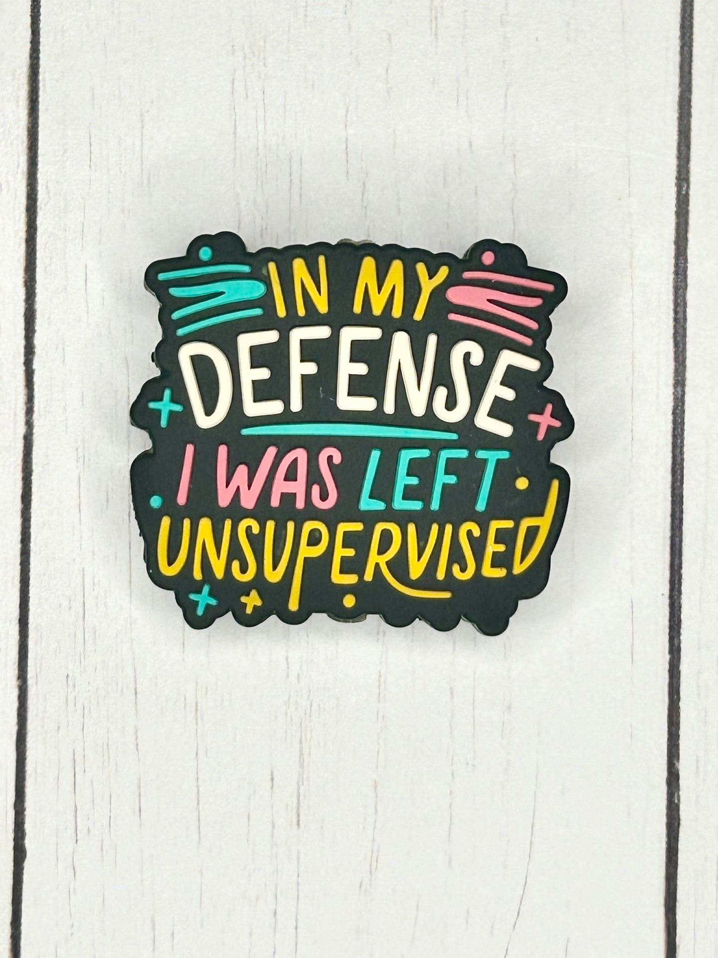 "In My Defense, I Was Left Unsupervised" Focal Bead