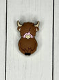 Highland Cow Focal Bead