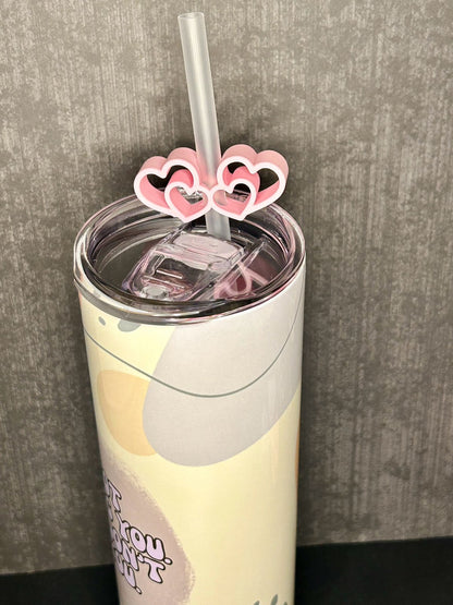 Heart Straw Buddies - Straw Charm