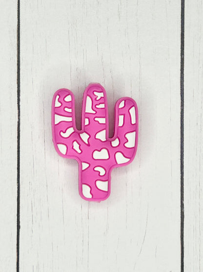 Cow Print Cactus - Focal Bead
