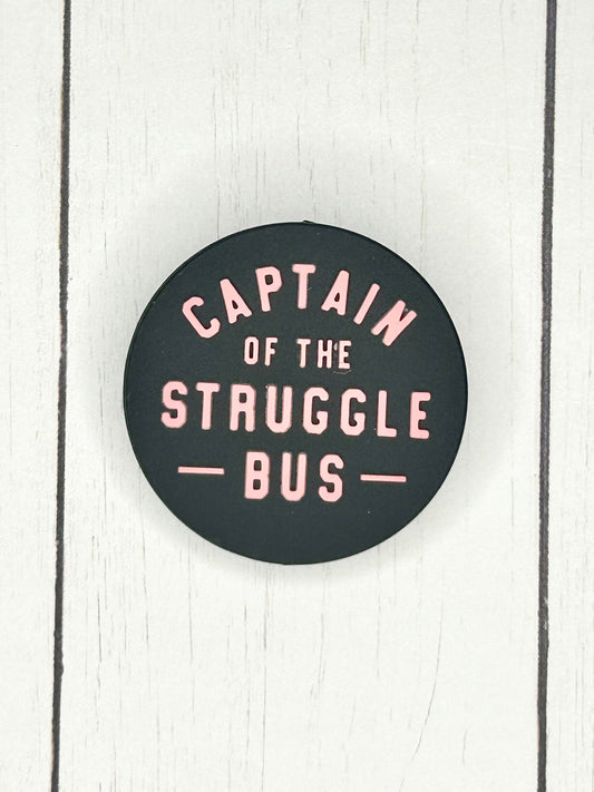 "Captain Of The Struggle Bus" Focal Bead