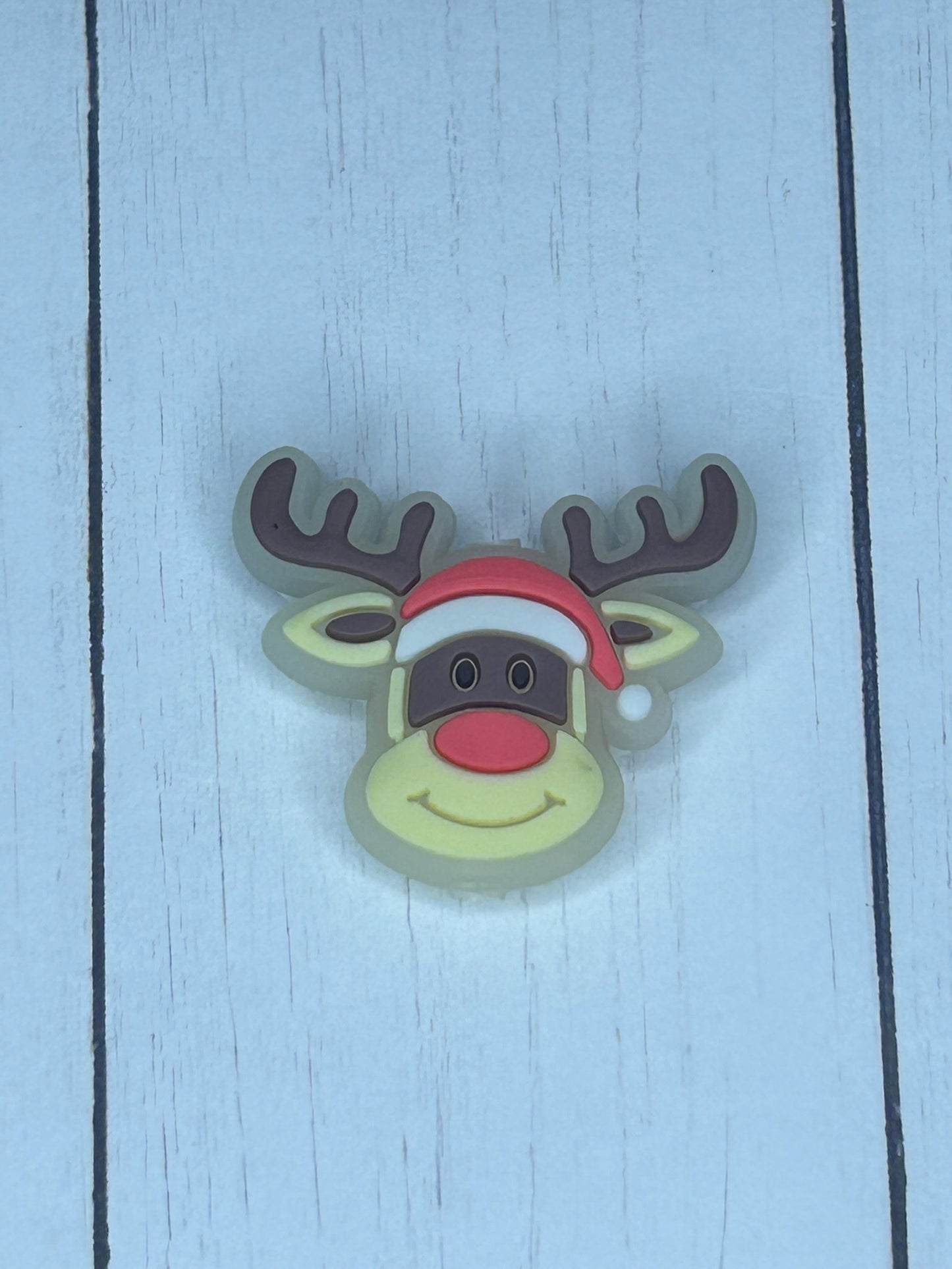 Reindeer Glow Focal Bead