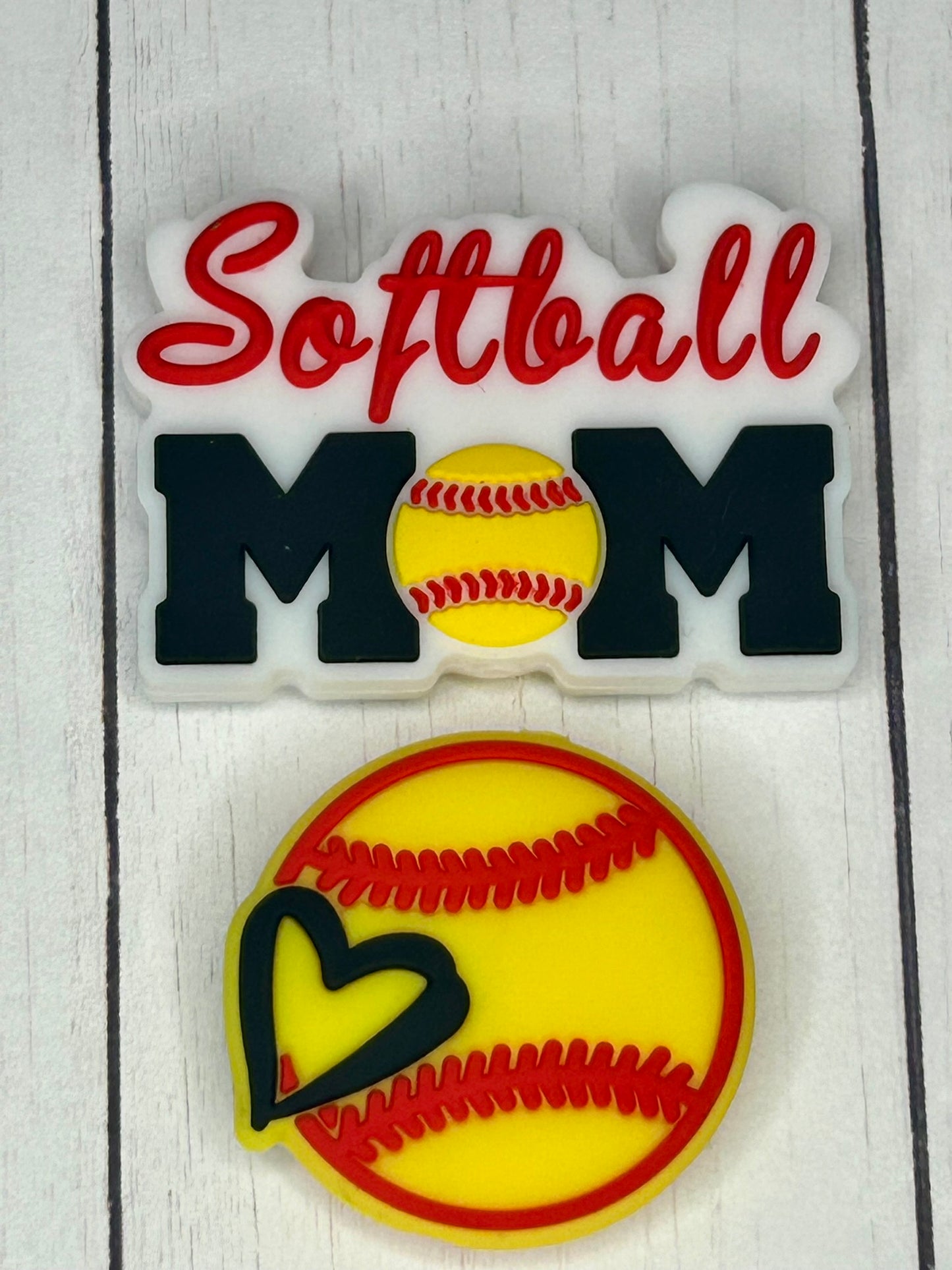 Softball Mom 2.0 Focal Bead