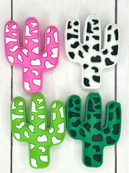 Cow Print Cactus - Focal Bead